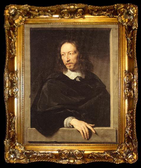framed  Philippe de Champaigne Portrait of a Man, ta009-2